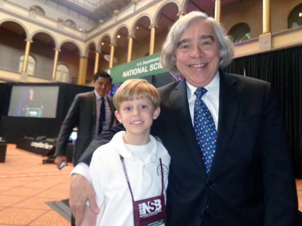 Griffin Koehn and Secretary of Energy Ernest Moniz Griffin Koehn and Secretary of Energy Ernest Moniz