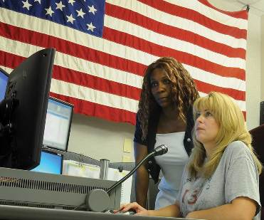 Dorcas Gaddis and Melodi Parton