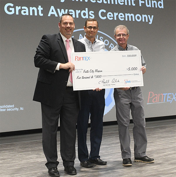 Pantex has invested nearly $750,000 in local nonprofits