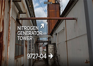 A Y-12 team working with DOE-EM and GemTech NSS successfully removed a tower and building A Y-12 team working with DOE-EM and GemTech NSS successfully removed a tower and building