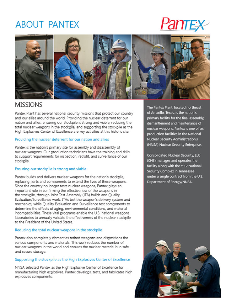 Pantex Plant Overview