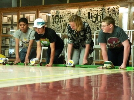 Electric Battery Car Race