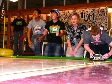 Electric Battery Car Race Electric Battery Car Race