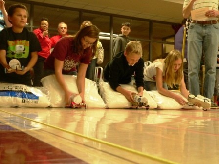 Electric Battery Car Race Electric Battery Car Race