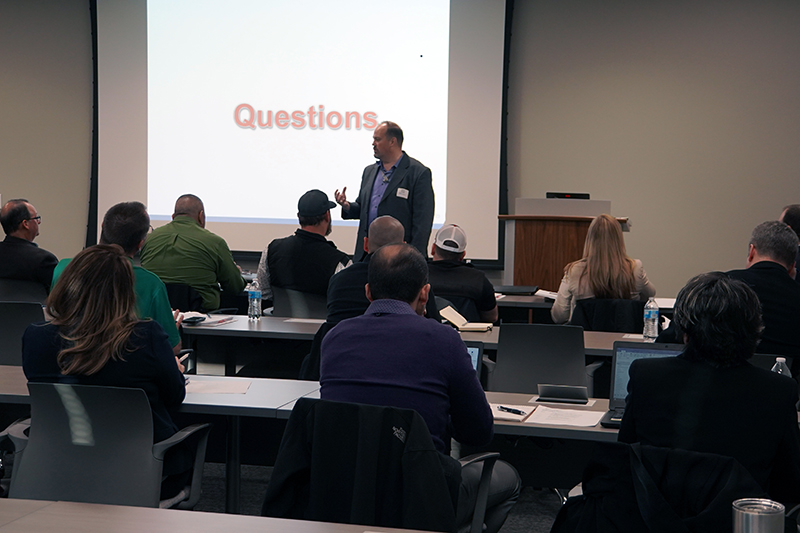 Supply Chain Management hosts construction contractors