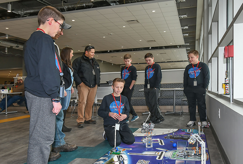 Bushland robotics demonstration Bushland robotics demonstration