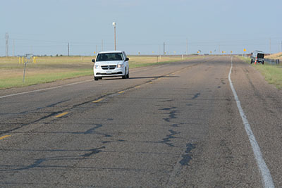 Road construction that will focus on resurfacing almost 19 miles of roads at Pantex