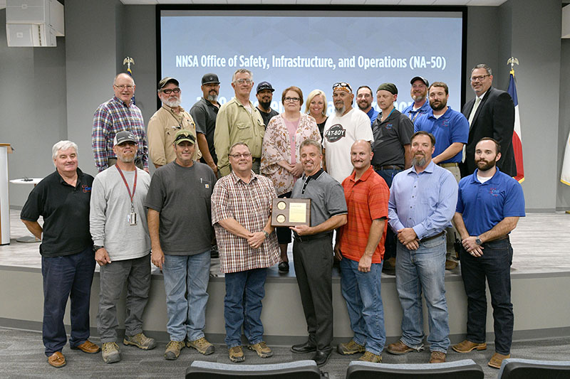 CNS employees receive NA-50 awards