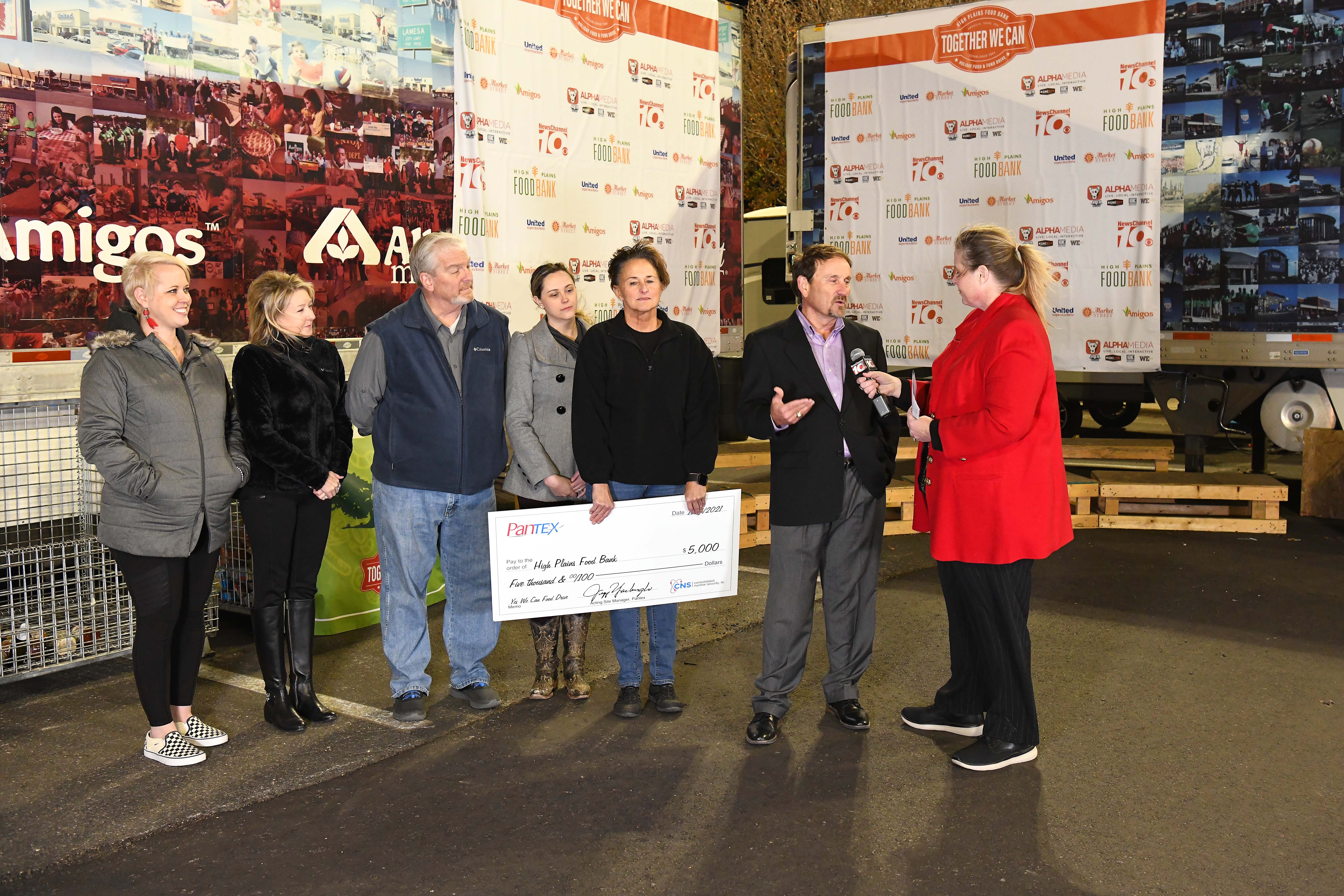 Pantex is sponsoring the Together We Can Food Drive