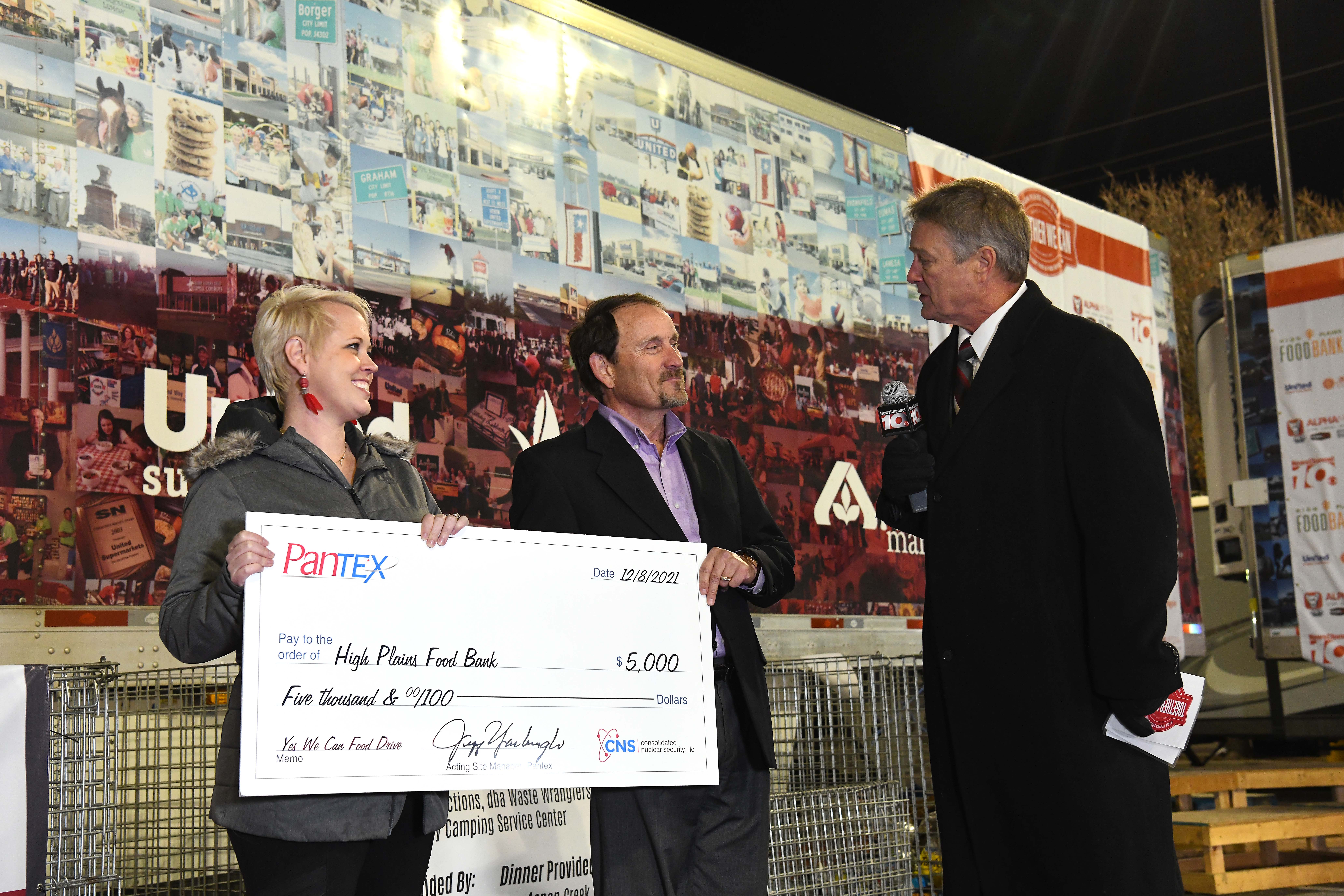 Pantex is sponsoring the Together We Can Food Drive