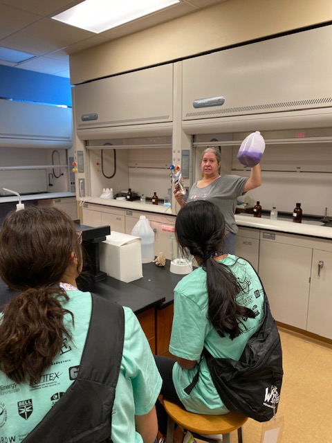Chemistry demonstration.