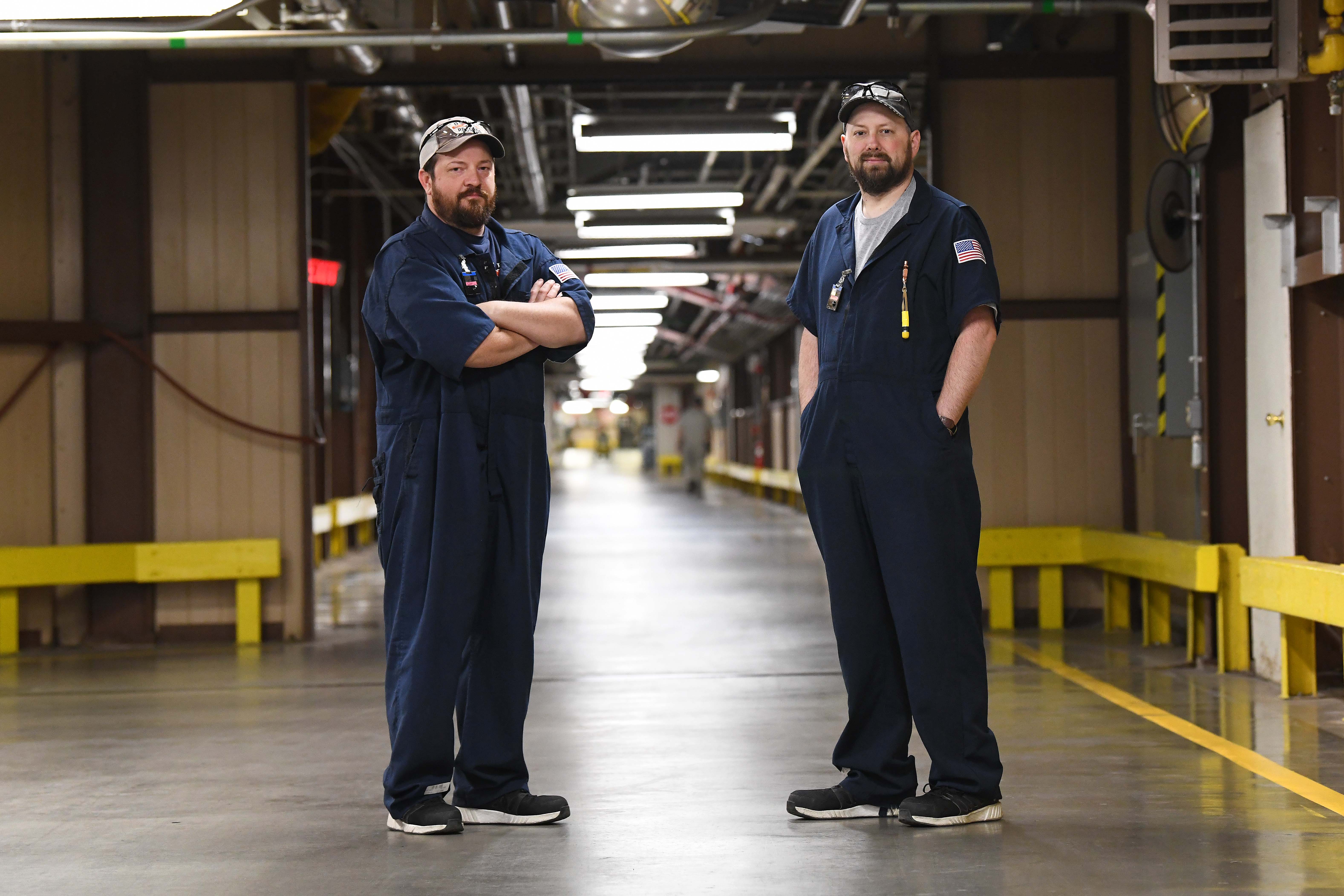 Richard Dumas and Samuel Sturkie, Pantex production technicians