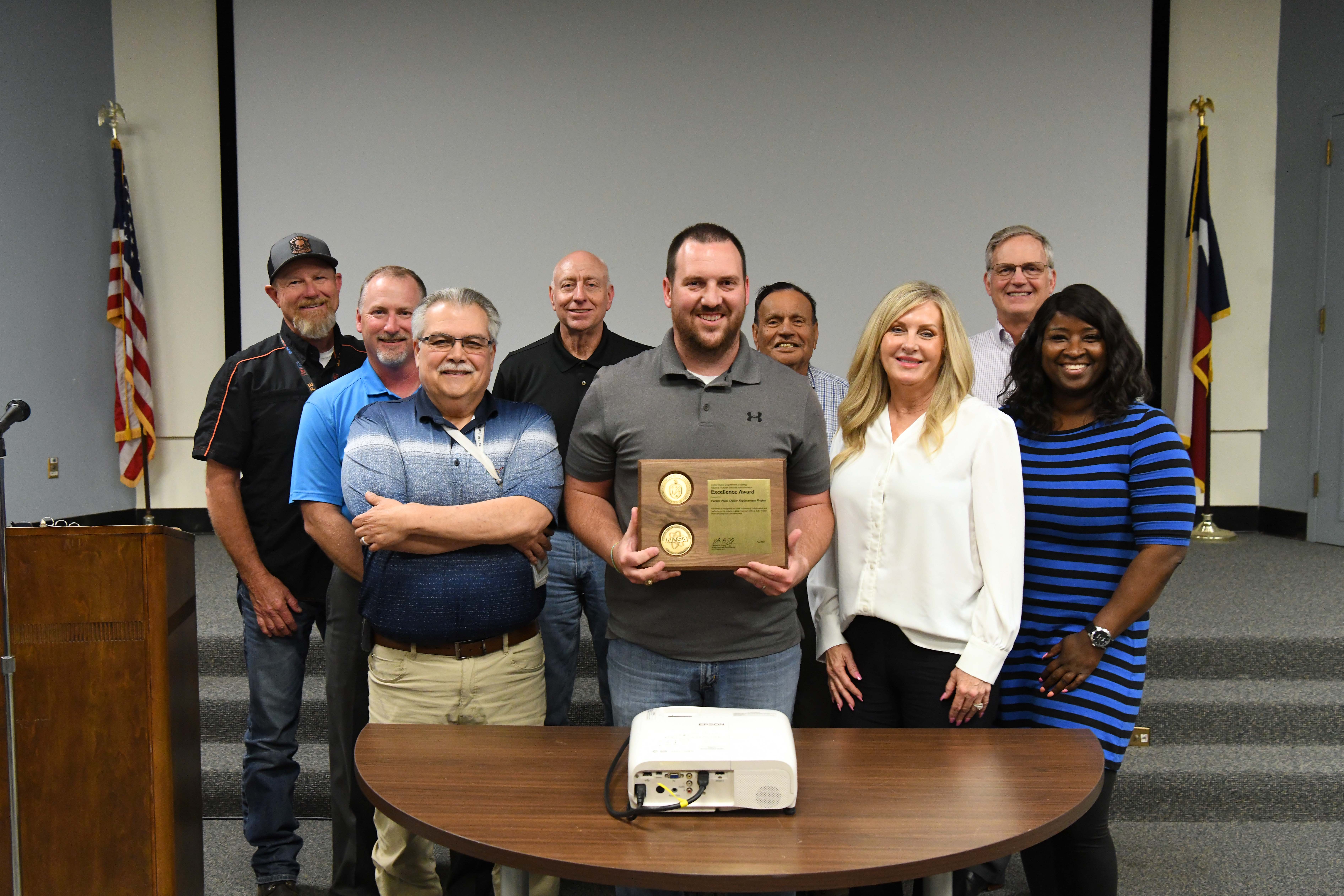This group from Pantex replaced three high-risk chillers to provide a better work environment for critical mission support areas.