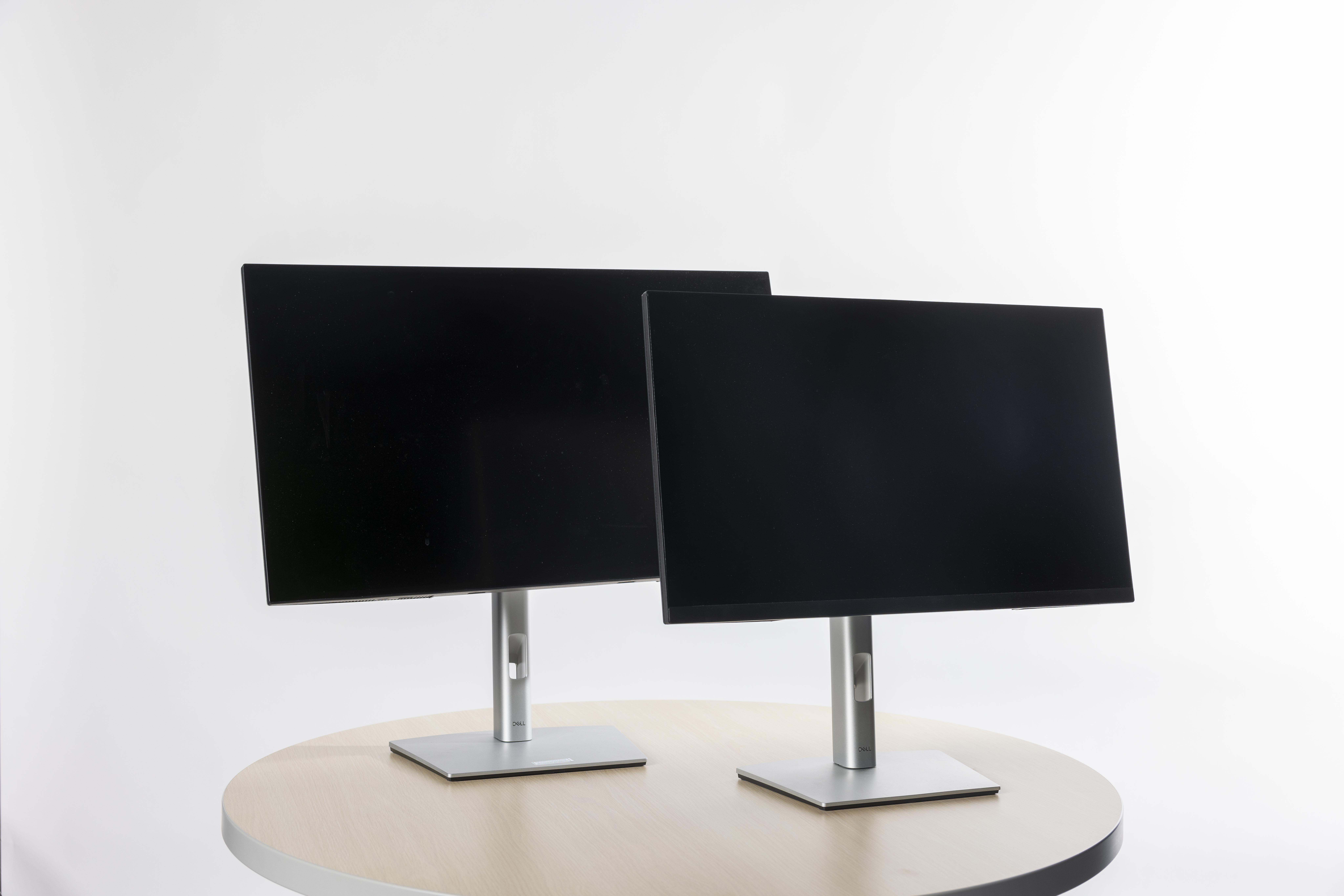 Two computer monitors Two computer monitors