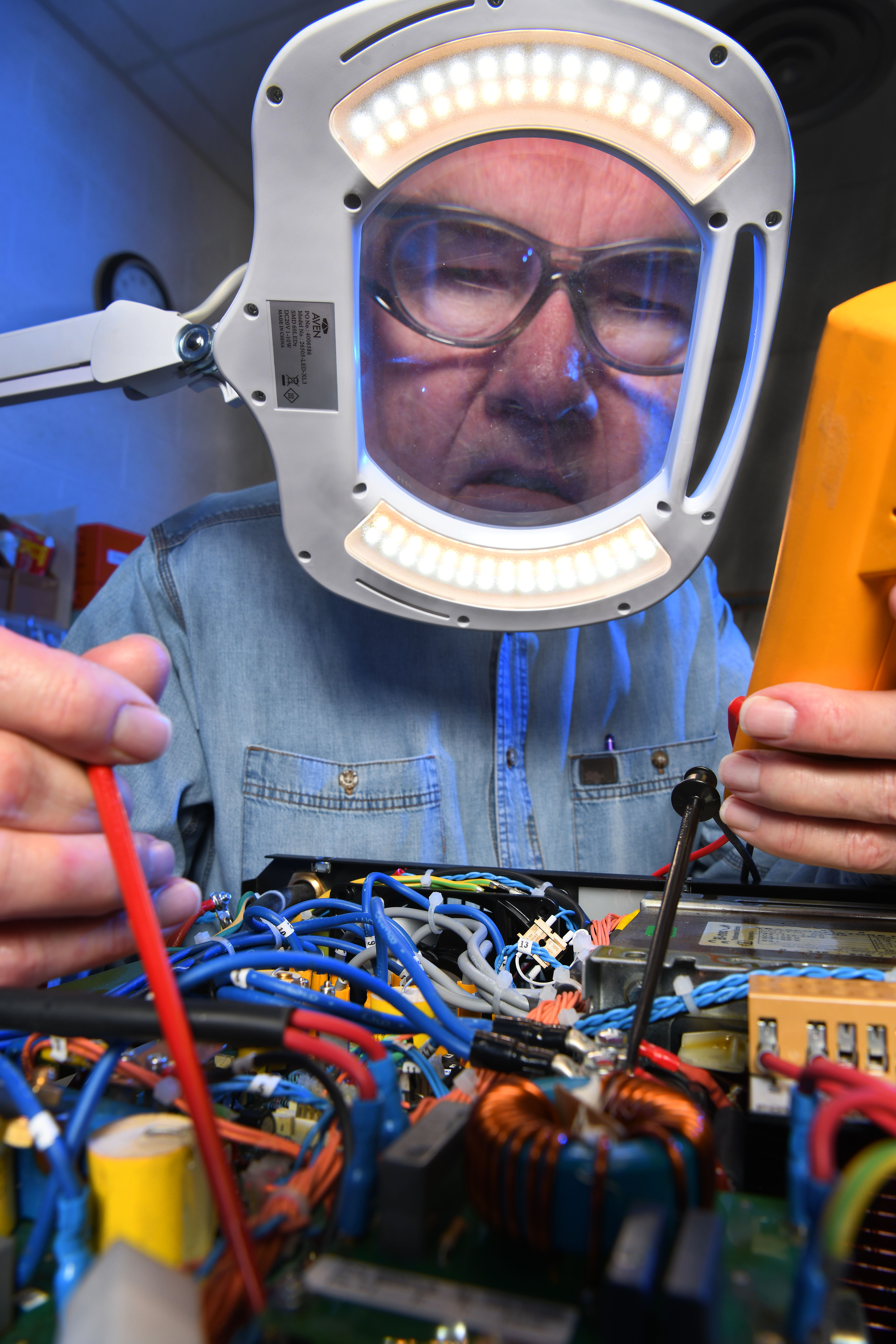 Electronics Technician Galen Boothe, a 50-year Pantexan