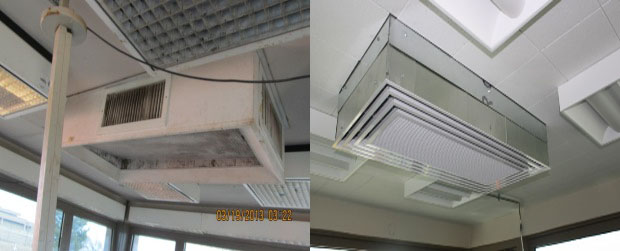 AC before and after AC before and after