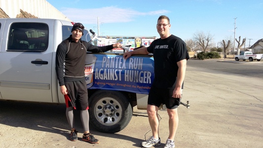 Pantexans Run Against Hunger