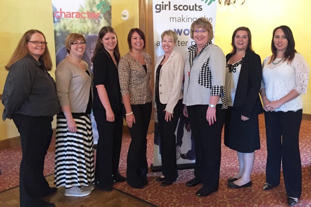 Girl Scouts Women of Distinction award luncheon Girl Scouts Women of Distinction award luncheon
