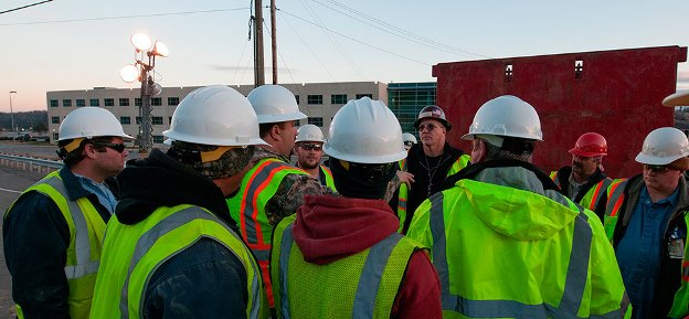 City of Oak Ridge employees and Y-12 Infrastructure and Environmental and Safety Programs workers