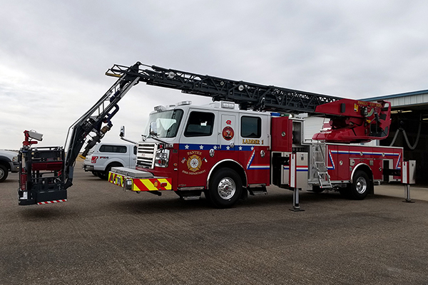 Pantex gets new fire truck Pantex gets new fire truck