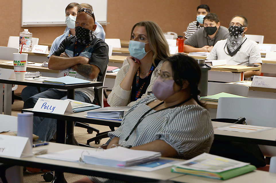 New employees learn about the opportunities offered at Pantex and Y-12 New employees learn about the opportunities offered at Pantex and Y-12