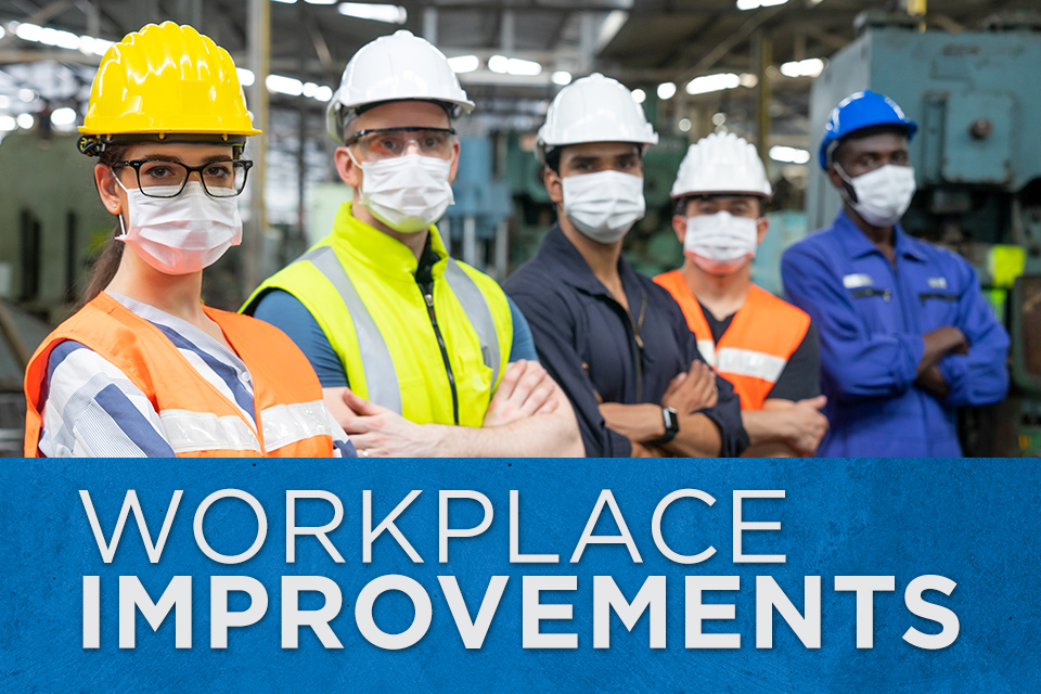 Thanks to the CNS General Workplace Improvement Program, the Pantex and Y-12 sites have received several upgrades. Thanks to the CNS General Workplace Improvement Program, the Pantex and Y-12 sites have received several upgrades.